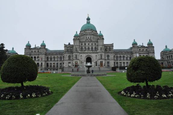 Palácio do Governo Provincial, em Victoria, capital da British Columbia, no oeste do Canadá